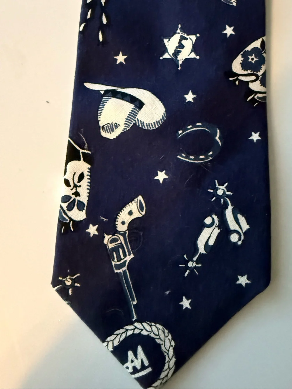 Three neckties. Oscar de la Renta, Oleg Cassini, Tango vintage ties.